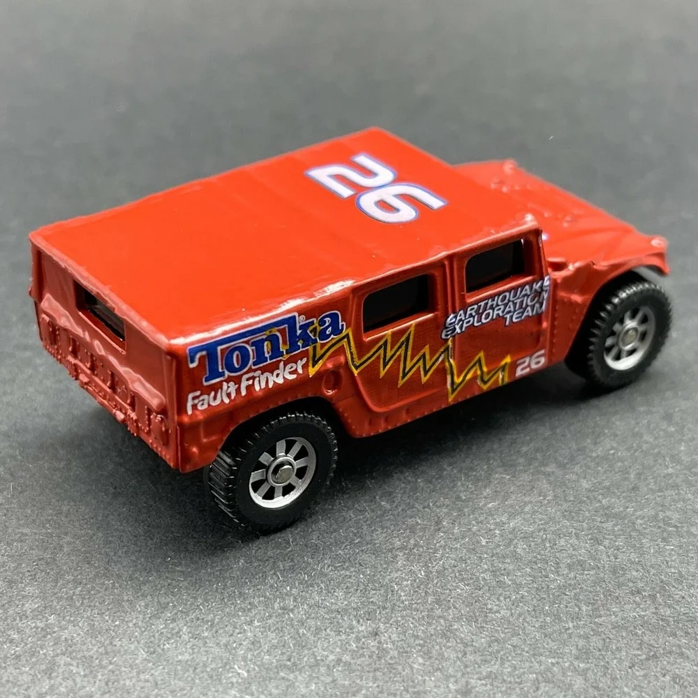 Maisto Tonka‎ Racing Humvee Hummer Fault Finder SUV Diecast Car Red Diecast 1/64
